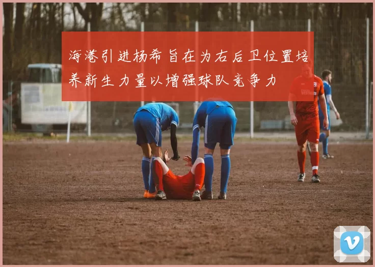海港引进杨希旨在为右后卫位置培养新生力量以增强球队竞争力